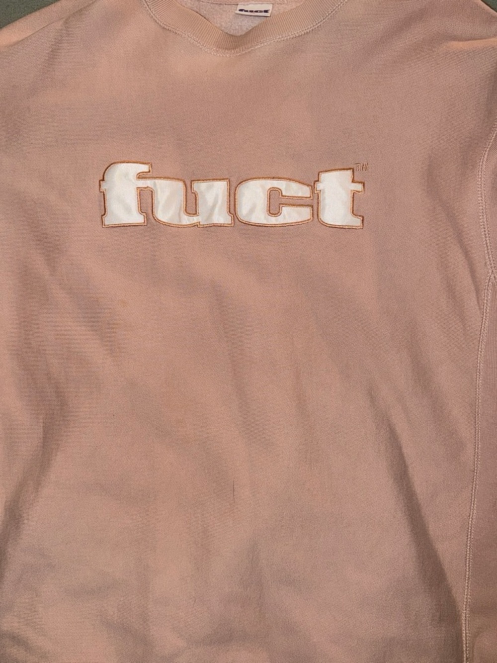 Fuct Men’s Crewneck Sweatshirt tan